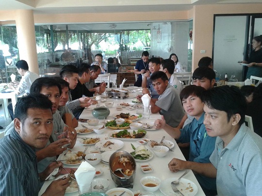 อบรมล้างแอร์ประจำปีกับ บริษัท มิตซูบิชิ อิเล็คทริค กันยงวัฒนา